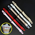 Miniatyrbilde 4 av 4: 10 stk. Dame Antiskli BH-stroppklips Justerbar BH-spenne BH-stroppholder (Rosa)