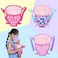 Pikkukuva 3 / 5: Baby Dolls Carrier Backpack Doll Accessories Front and Back Carri