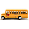Miniatyrbild 2 av 5: Gul Skolbuss 5\" Die Cast Metallmodell Leksaksbil