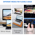 Miniatyrbillede 4 af 5: HDMI-kabel 6,6 fod (2 meter), 4K HDMI-ledning - Snowkids HDMI-kabel 4K@60Hz, 3D-support, Ethernet-funktion, video 4K UHD 2