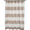 Tryckt tyg duschdraperi 180 x 180 cm, Ljusbrun/Beige