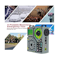 Miniatyrbild 4 av 5: Bärbar Multiband Radio Mf Mw Sw Vhf Flygband Maritim Supp