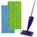 Miniatyrbilde 1 av 5: 2-pakks gjenbrukbare mikrofibermoppputer for Swiffer Flat Mop