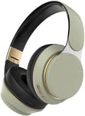 Trådlösa Hörlurar Bluetooth Over Ear Vikbara Stereoheadset XBASS (Grön)