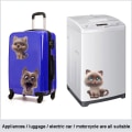 Miniatyrbillede 4 af 5: 1 stk. Simulerede bilstickers, søde 3D katte bilstickers egnet