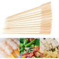 Miniatyrbillede 3 af 5: 100 stk. BBQ Bambusspyd, 12cm Naturtræ Grillspyd