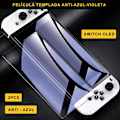 Pikkukuva 2 / 5: Näytönsuojus Nintendo Switch OLED:lle (2 kpl) sinisen ja violetin valon suojauksella, 9H korkea kovuus HD