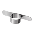 Miniatyrbillede 4 af 5: 1 stk. Rustfrit Stål Appelsinåbner Finger Ring Appelsin