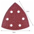 Miniatyrbillede 3 af 5: Delta-Sanding Triangles 70 stk. Mixpack 10 x Grit 60/80/120/180