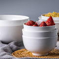 Miniatyrbillede 3 af 5: Argon Tableware Hvide Ris- og Dessertbowle - 128mm (5 tommer) -