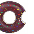 Miniatyrbillede 1 af 5: 1 stk Børne Donut Pool Float Legetøj Donut Pool Float Donut Svømning