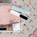 Miniatyrbilde 4 av 5: 2 stk (Rosa + Blå) Skrubbebørste for å fjerne død hud - Fot