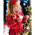 Miniatyrbild 5 av 5: LED-stjärnor Julbelysning, 3-pack LED Jul Fönsterlampor, 10 LED Juldekorationer med Timer för Fönster D