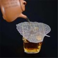 Miniatyrbillede 2 af 5: 1 stk. rustfrit stål lindblad te-filter træblad te