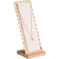 Miniatyrbillede 1 af 5: Træ Halskæde Display Stativ, 12 Slots Halskæde Smykke Display