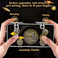 Miniatyrbillede 5 af 5: Mobile PUBG Spilkontrol, 2-pak Spilknapper til