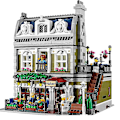 Miniatyrbillede 1 af 4: 2418 dele City Street View Model Set Creator Parisian Rest på lager