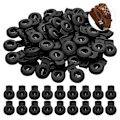 Miniatyrbild 1 av 5: 48 st Baseball Handske Spännen Plast Enkelt Hål Fjäder Spänne