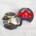 Miniatyrbillede 3 af 5: 400 ml japansk anime kaffekrus med låg i rustfrit stål te mælkekrus super robot great mazinger z termoflaske køkkendrikkevarer i høj kvalitet stil 2