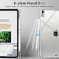 Miniatyrbillede 5 af 5: Etui til iPad Air 6. 5. 4. generation 10,9 tommer, med plads til blyant, sort