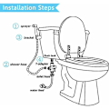 Miniatyrbillede 4 af 5: Toilet Spray Håndbruser Bidet Rustfrit Stål - med 3-vejs Ventil