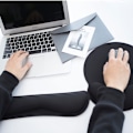 Miniatyrbillede 3 af 4: Et tastatur håndledsstøtte, ergonomisk designet memory foam, let