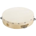 Miniatyrbillede 2 af 5: 8\" Håndtamburin Orff Percussion Instrument, Bell Birch Single
