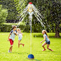 Miniatyrbillede 3 af 5: Raket Sprinkler Legetøj til Børn Splash Raketter Udendørs Vand Legetøj Børnehave Græs Vand Legetøj Spray til Børn 3 År og