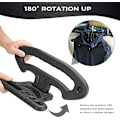 Miniatyrbillede 5 af 5: Automatisk tablet holder tablet bil foldbart skrivebord laptop styring