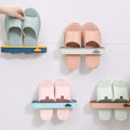 Miniatyrbillede 4 af 5: 4 stykker (Mørkeblå + Pink + Lyseblå + Grå) Sko- og Tøffelholder