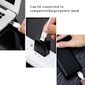Miniatyrbillede 5 af 5: Game On Neon Skilt Til Vægskilt Game Led Neon Lys USB Akryl