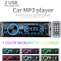 Miniatyrbillede 2 af 5: 1 stk Bilradio Bluetooth bilradio, 1din bilradio, 4x60w bil