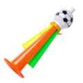 Miniatyrbillede 1 af 5: Cykel Luft Horn Mountain Bike 3-huls Luft Horn Fodbold Horn