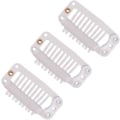 Miniatyrbilde 2 av 3: 24 stk/pakke 32mm 9-tann hårforlengelsesklips, kamklips,
