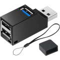 Miniatyrbillede 1 af 5: 3 Ports USB 3.0 Hub (2 USB 2.0 + USB 3.0), Mini - USB Multiport