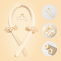 Miniatyrbillede 2 af 5: Varmefrie krøllevalser, Varmefrie, Silkebånd, Krøllejern, Hårclipskrøller, Naturlige Lazy Hair Claw Clip Hårcurls