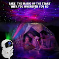 Miniatyrbillede 2 af 6: Stjerneprojektor Galaxy Lys, Natlys til Børn, Lysprojektor