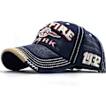 Pikkukuva 1 / 5: Vintage Baseball-lippis Miehet Spark Kirjaimet Lippi Snapback Hip Hop Litteä