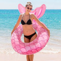 Miniatyrbillede 3 af 4: Havfrue Badebold, PVC Oppustelig Bade Ring, Havfrue Form Pool