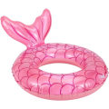 Miniatyrbillede 1 af 4: Havfrue Badebold, PVC Oppustelig Bade Ring, Havfrue Form Pool