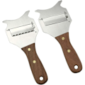 Miniatyrbillede 2 af 5: Trøffelslicer, 2 Dele, Justerbar Slicer med Bølgede og