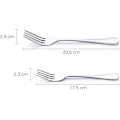 Miniatyrbillede 2 af 5: 20,5 cm Rustfrit Stål Gaffel til Steak Kød Salat, Opvaskemaskine Sikker