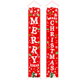 Miniatyrbillede 2 af 5: 1 Pak Merry Christmas Banner Skilt - Julepynt til Dør
