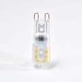 Miniatyrbild 2 av 4: Set med 10 G9 3W LED-lampor - motsvarande 33W halogenlampor, 6000K