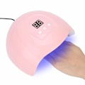 Miniatyrbillede 1 af 5: Neglelampe Led Neglelampe, Led Neglelampe 54W Usb Dobbelt Lyskilde Negletørrer med 3 Timerindstillinger og Automatisk Sensor