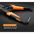 Miniatyrbillede 2 af 3: Kompakte wirestrimmer-tang i krom-vanadin stål med