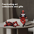 Pikkukuva 5 / 5: 3 kpl Deadpool-auton tarvikkeita, auton sisustustarvikkeita, autokoristeita Anime Action Figure Classics -hahmoja