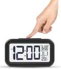 Digital väckarklocka, HD stor skärm elektronisk väckarklocka med