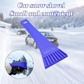 Miniatyrbillede 4 af 5: 3 stk. bilskraber, bilskraber isskraber rengøringsværktøj til bilrude autofjerner rengøringsmiddel vinter biltilbehør fjernelse