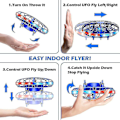 Miniatyrbillede 4 af 4: Ufo Mini Flyvende Bold Rumkugle Svævebold Magisk Controller Flyve Legetøj